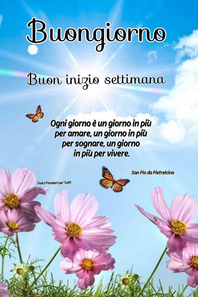 Buon Inizio Settimana Immagini​ 12