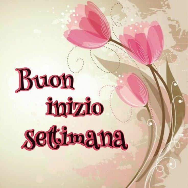 Buon Inizio Settimana Immagini​ 133