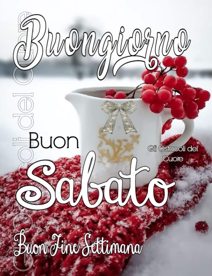 Buon Sabato Immagini​ 88
