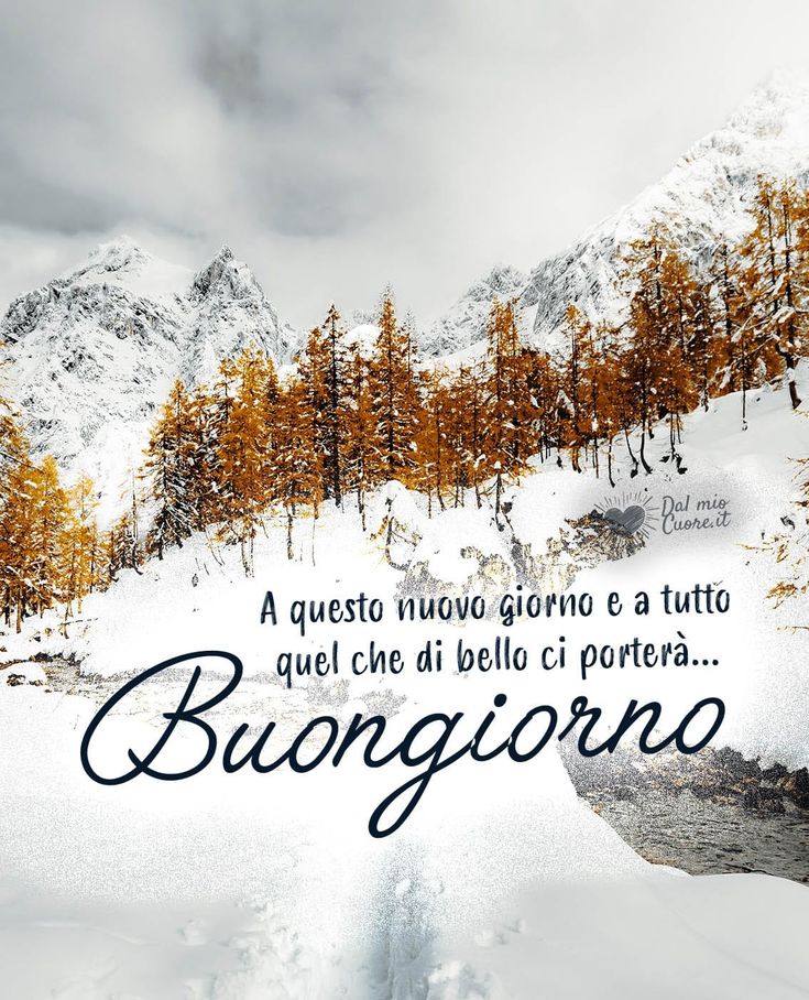 Immagini Buongiorno Invernali​ 10