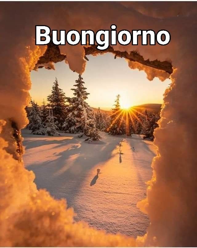Immagini Buongiorno Invernali​ 123