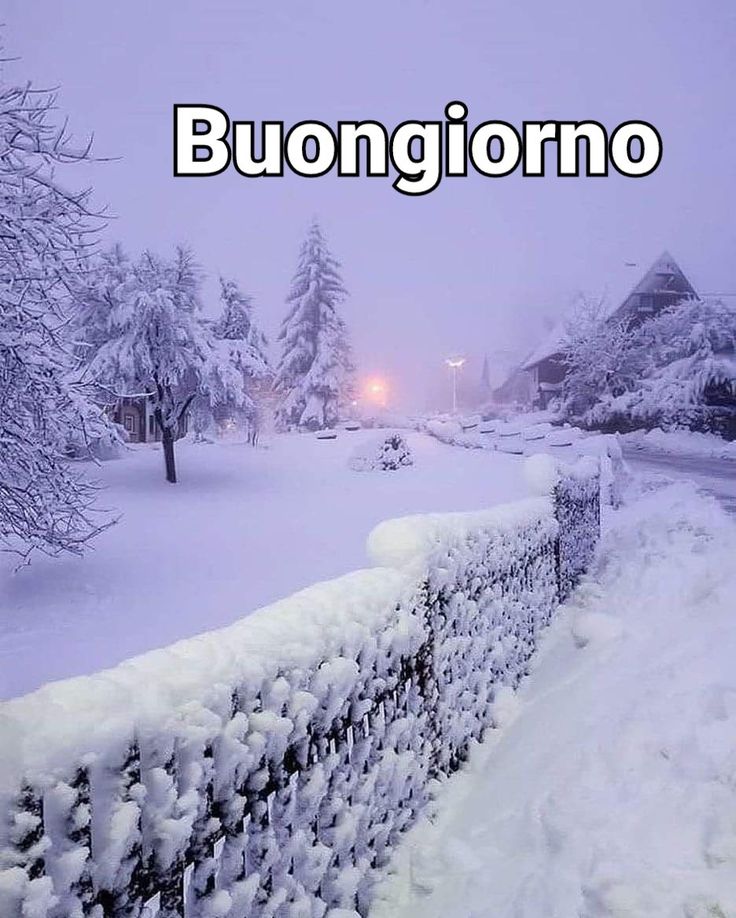 Immagini Buongiorno Invernali​ 2
