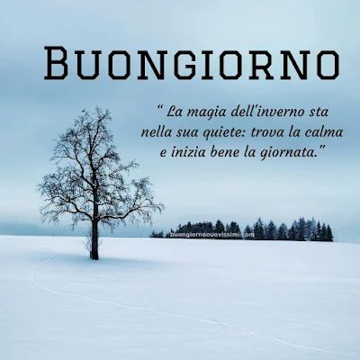 Immagini Buongiorno Invernali​ 22
