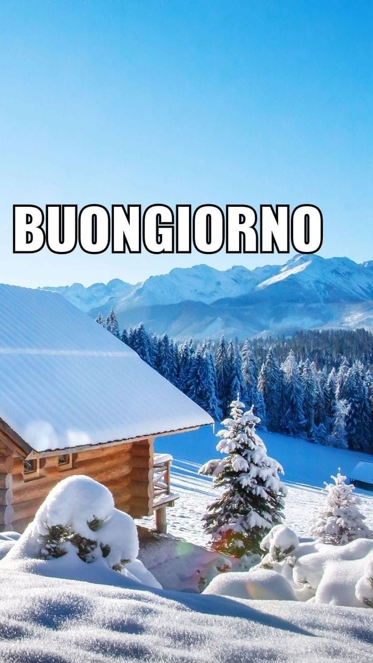 Immagini Buongiorno Invernali​ 42