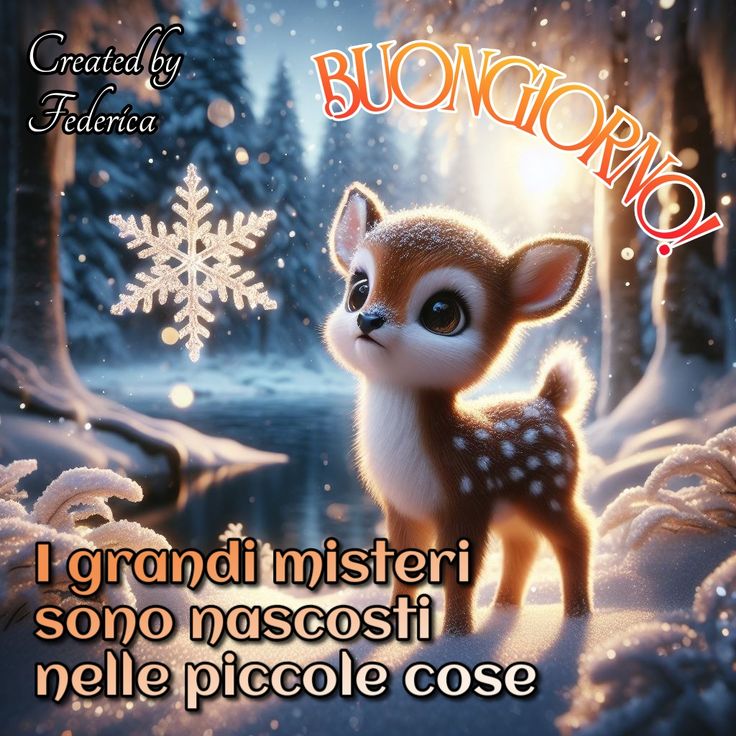 Immagini Buongiorno Invernali​ 83