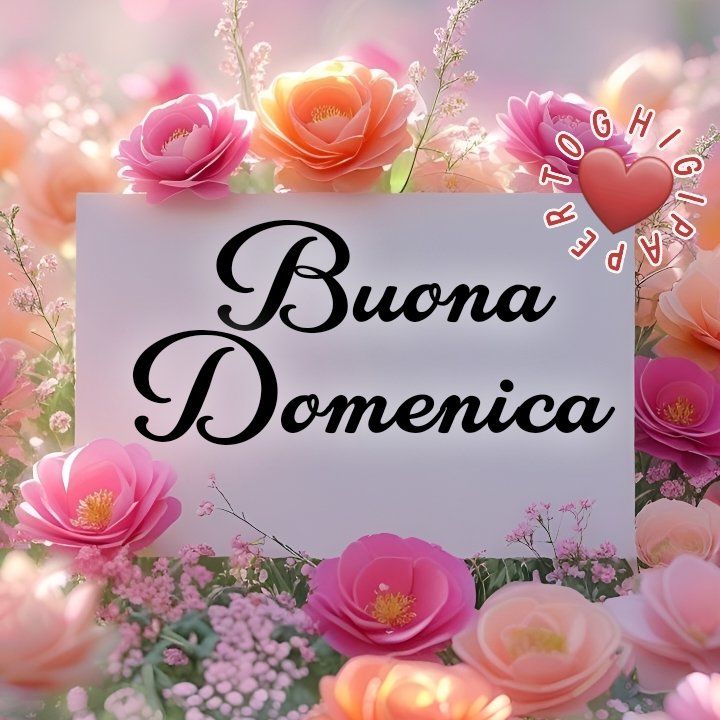 Nuovissimo Buona Domenica Immagini 100