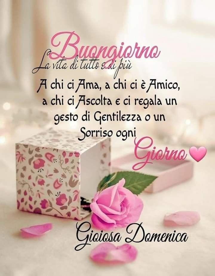 Nuovissimo Buona Domenica Immagini 24