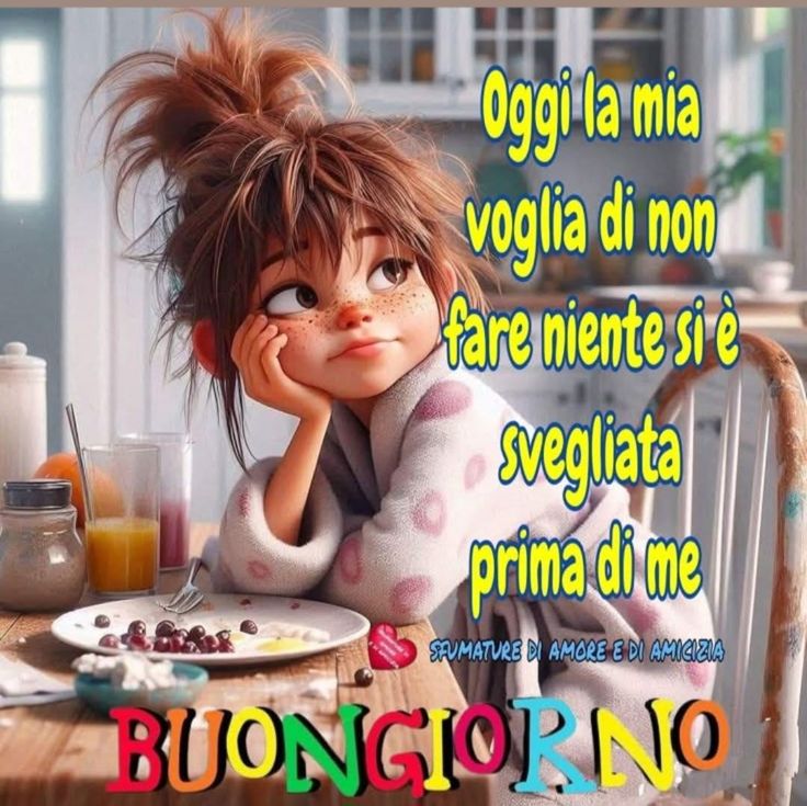 Spiritoso Divertente Buongiorno Immagini 1