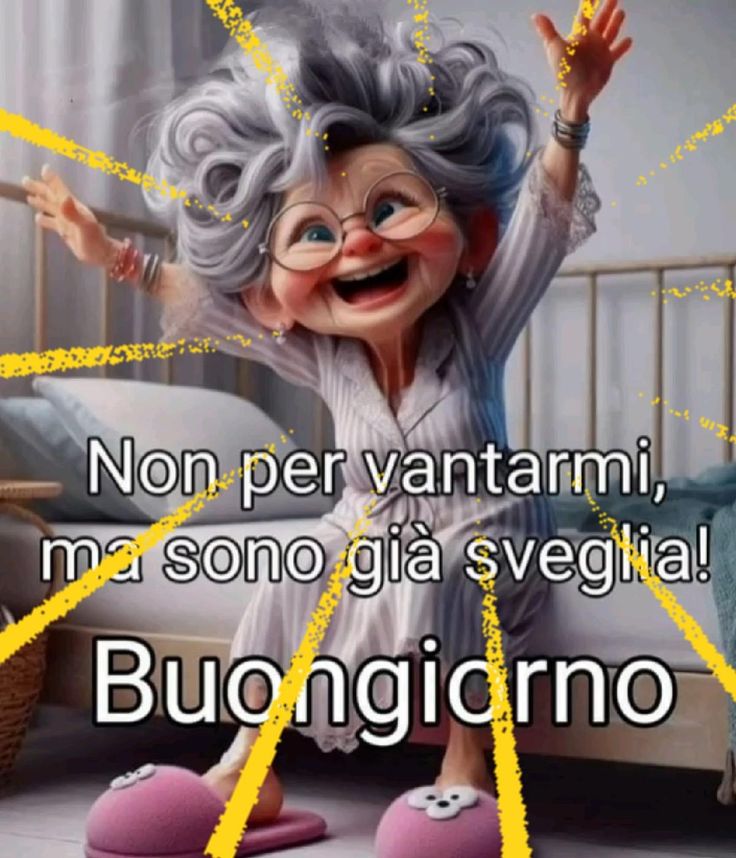 Spiritoso Divertente Buongiorno Immagini 68