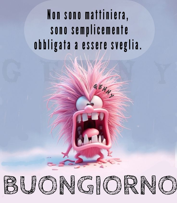 Spiritoso Divertente Buongiorno Immagini 80